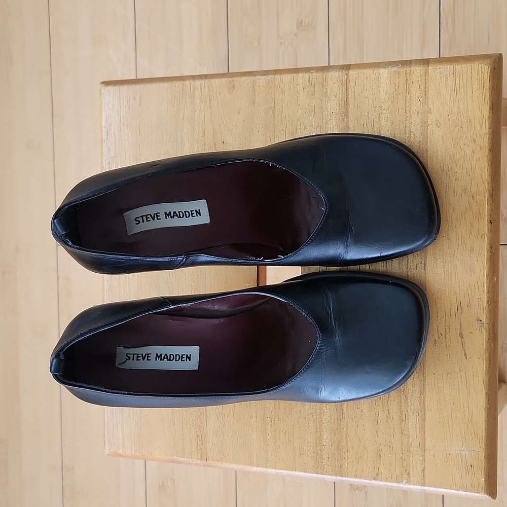 Steve Madden chunky heels